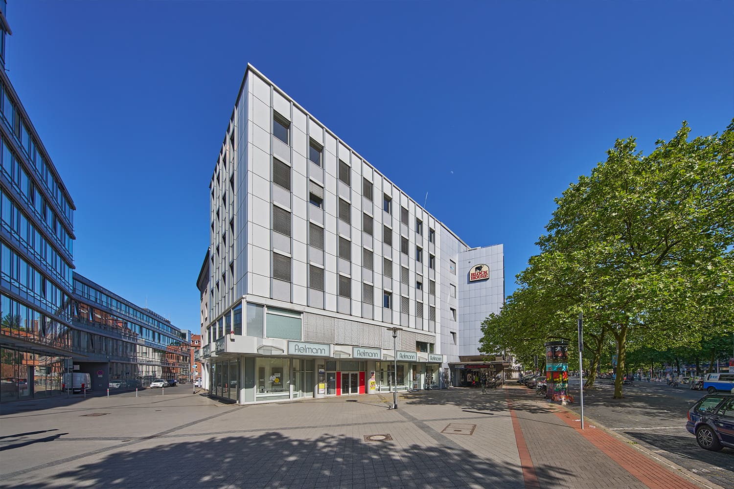 Außenansicht der Praxis Augenärzte am Aegi in Hannover